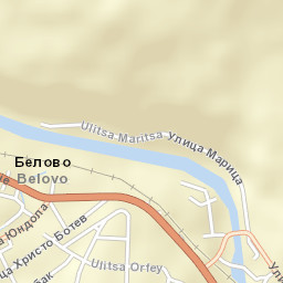 Belovo Street Map