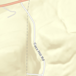 West Candor New York Street Map