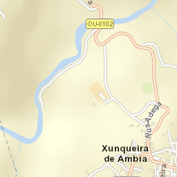 Ambía Street Map