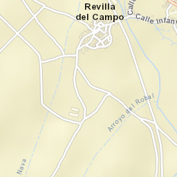 Revilla del Campo Street Map