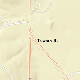 Towerville New York Street Map