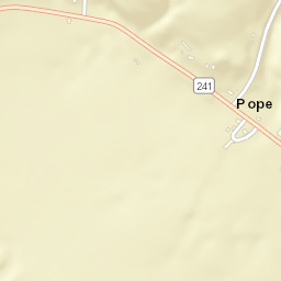 Pope New York Street Map