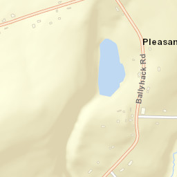 Pleasant Hill New York Street Map