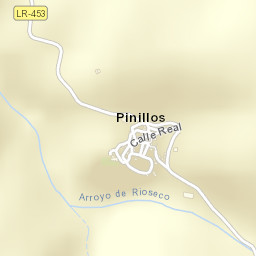 Pinillos Street Map