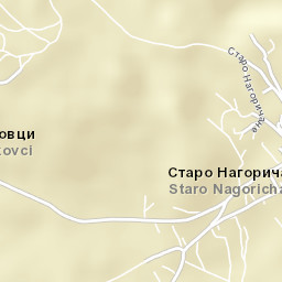 Старо Нагоричане Street Map