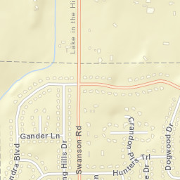 1581-1699 Crandon Place Crystal Lake IL Street Map