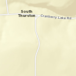 South Thurston New York Street Map