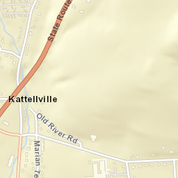 Kattellville New York Street Map
