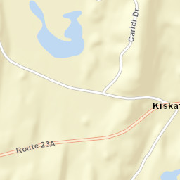 Kiskatom New York Street Map
