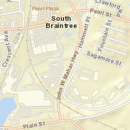 Braintree Street Map