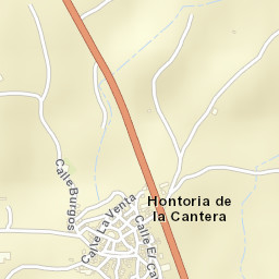 Hontoria de la Cantera Street Map