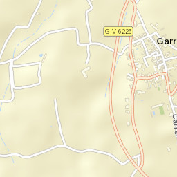 Garrigàs Street Map