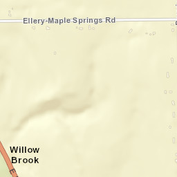 West Ellery New York Street Map