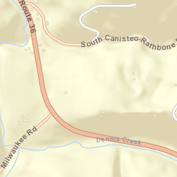 South Canisteo New York Street Map