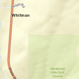 Whitman New York Street Map