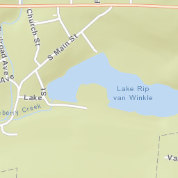 Tannersville New York Street Map