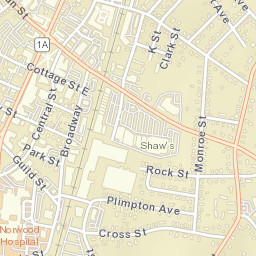 Norwood Street Map