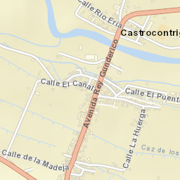 Castrocontrigo Street Map