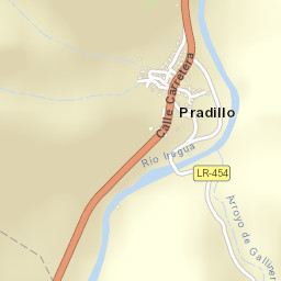 Pradillo Street Map