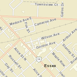 Essex Street Map