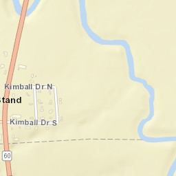 Kimball Stand New York Street Map