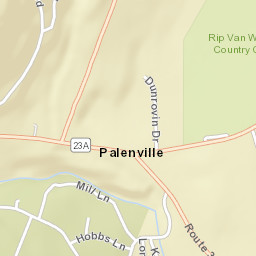 Palenville New York Street Map