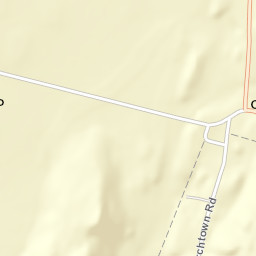 Churchtown New York Street Map