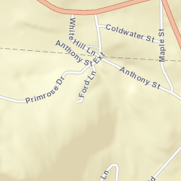 Hillsdale New York Street Map