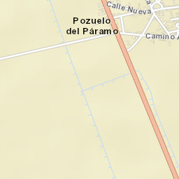 Pozuelo del Páramo Street Map