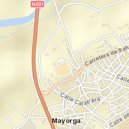 Mayorga Street Map