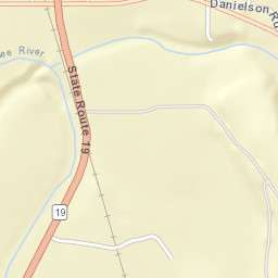 Scio New York Street Map