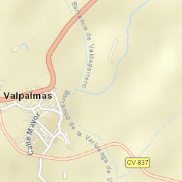Valpalmas Street Map
