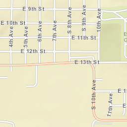 405-499 East 13th Street, Vinton, IA 52349 Street Map