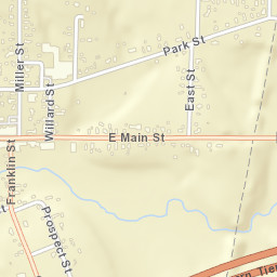 Sherman New York Street Map