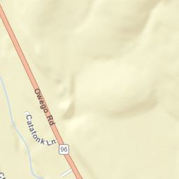 Catatonk New York Street Map