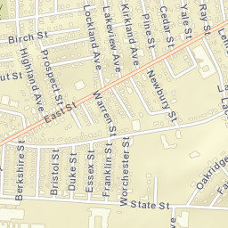 Ludlow Street Map