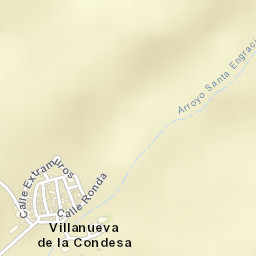 Villanueva de la Condesa Street Map