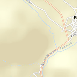 Riocavado de la Sierra Street Map
