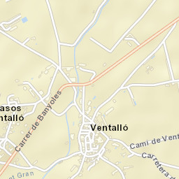 Ventalló Street Map