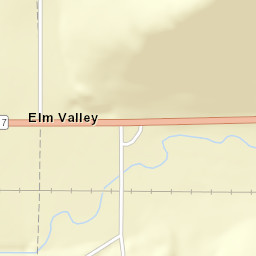 Elm Valley New York Street Map