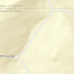 Germany Hill New York Street Map