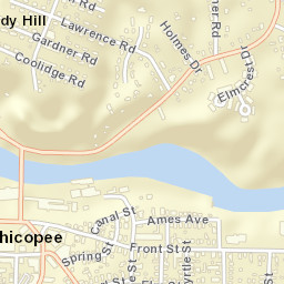 Chicopee Street Map