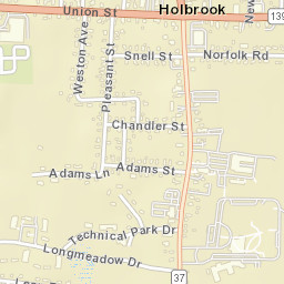 Holbrook Street Map