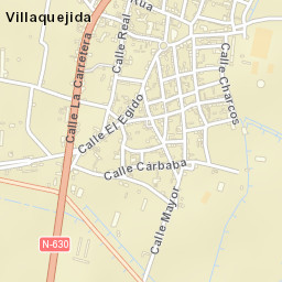 Villaquejida Street Map