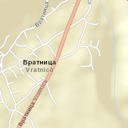Vratnica Street Map