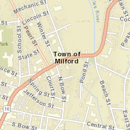 Milford Street Map