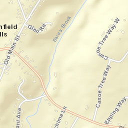 Marshfield Hills Street Map