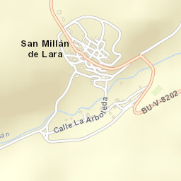 San Millán de Lara Street Map