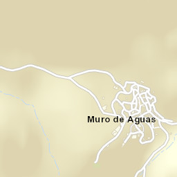 Muro de Aguas Street Map