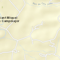 Sant Miquel de Campmajor Street Map